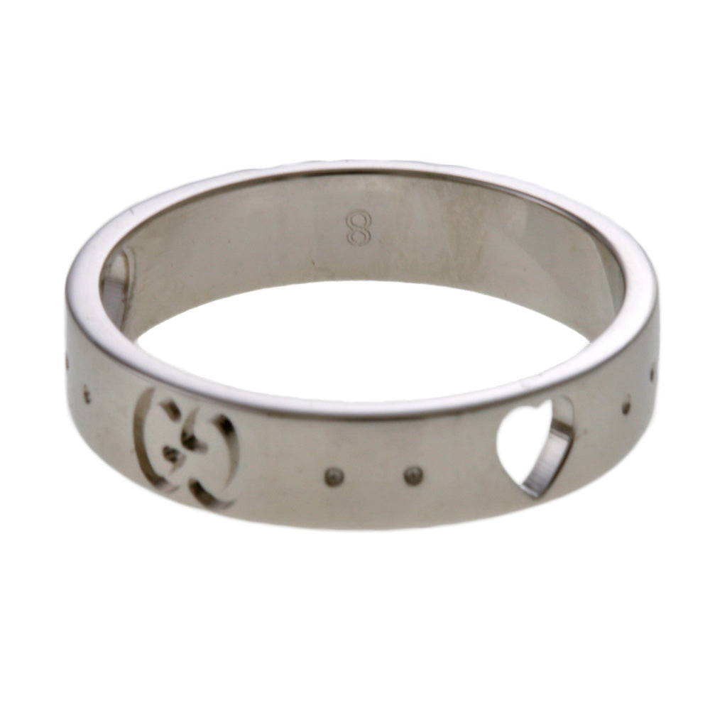 GUCCI グッチ アイコン アモール リング 指輪 8号 18金 K18