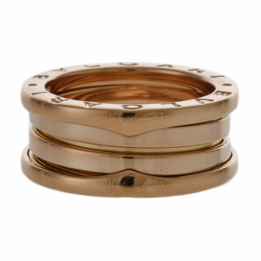 BVLGARI B.Zero1 Ring, Size 11.5, 18K, K18 Pink Gold, Women's, Used