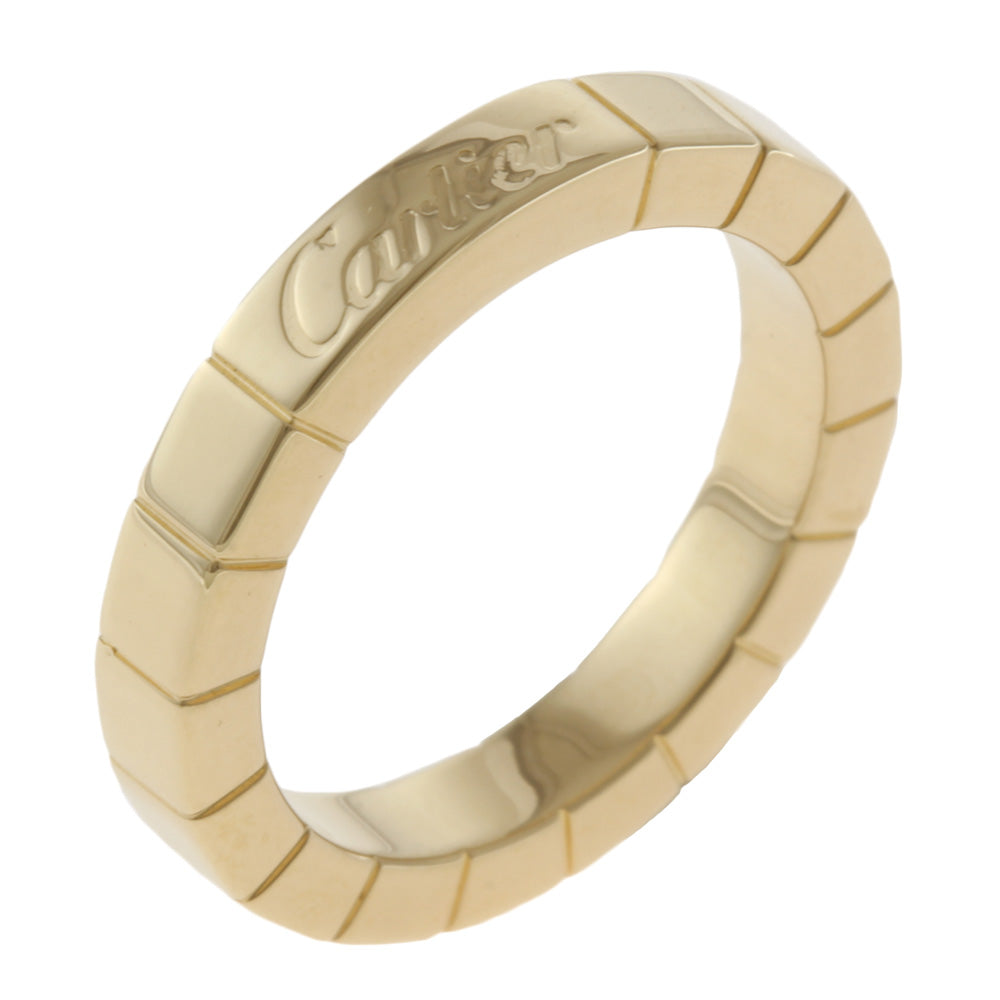 カルティエ Cartier K18YG 18金 イエロー ラニエール リング カルティエ CARTIER ラニエール ＃45 リング・指輪 5号 18金 K18