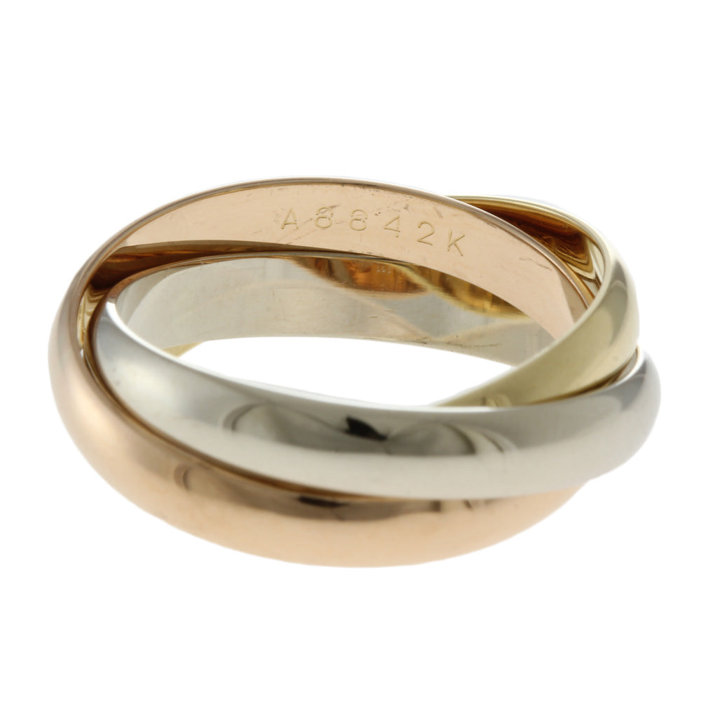 カルティエ CARTIER トリニティ #56 リング・指輪 16号 18金 K18