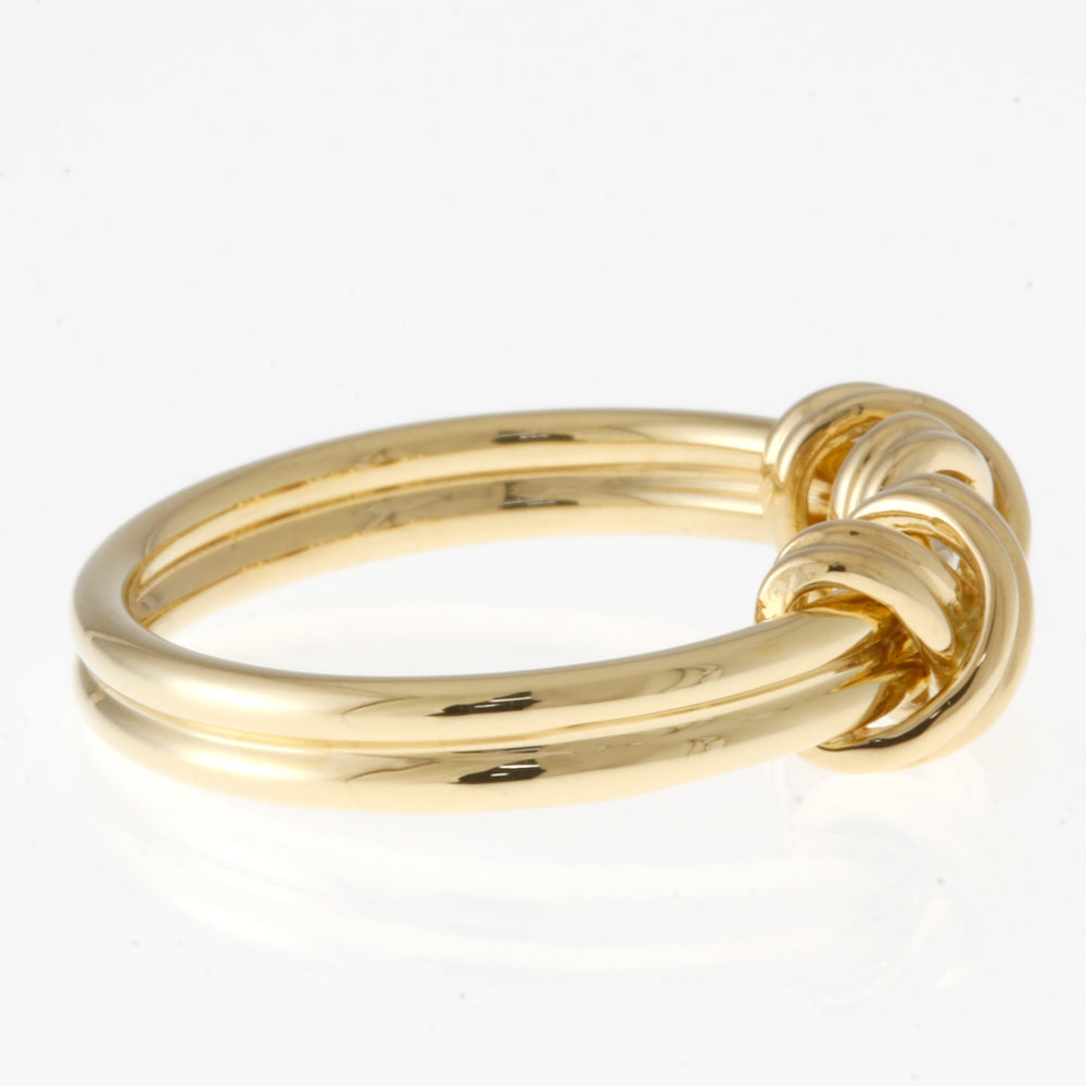 ティファニー TIFFANY&Co. ダブルシグネチャークロス リング・指輪 6.5