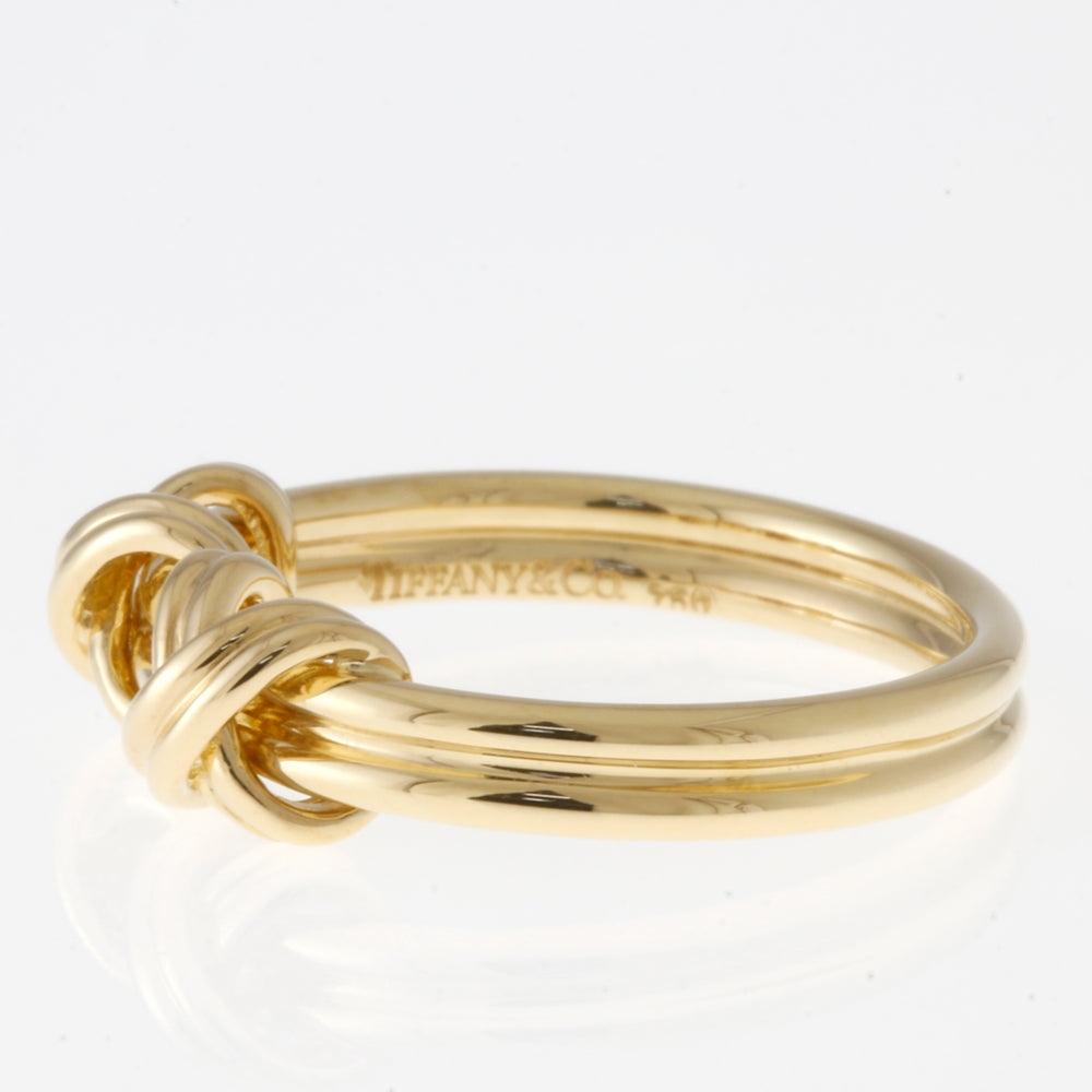 ティファニー TIFFANY&Co. ダブルシグネチャークロス リング