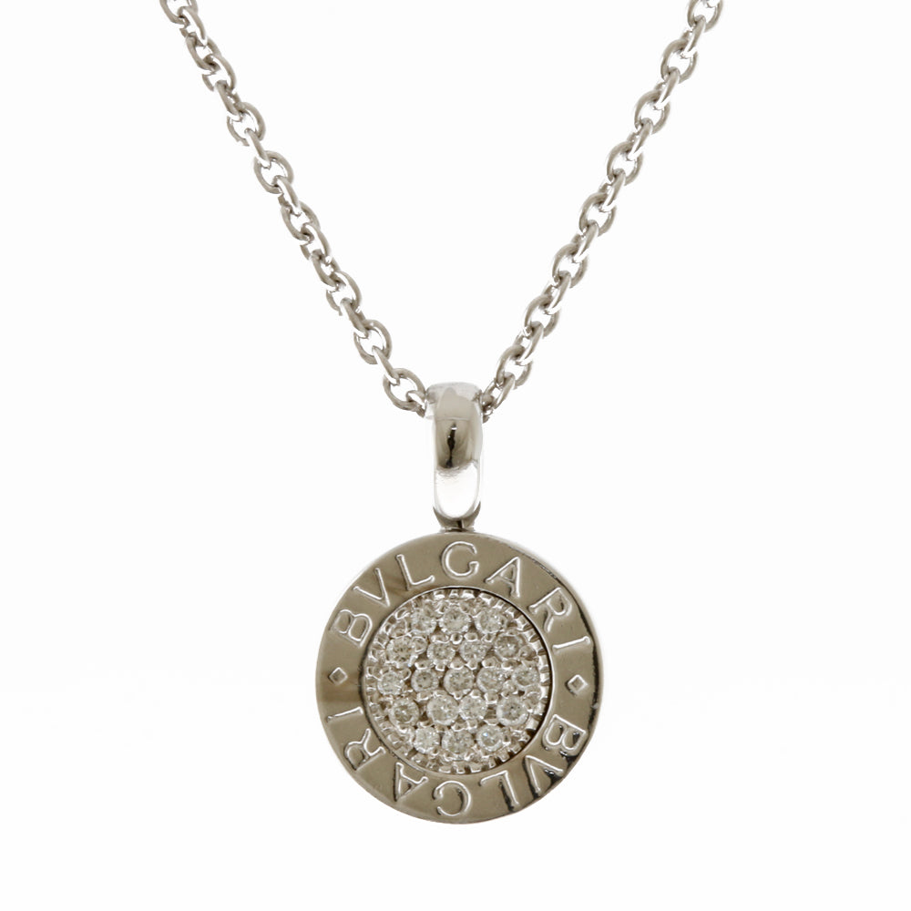 ブルガリ BVLGARI ブルガリブルガリ ネックレス 18金 K18ホワイト