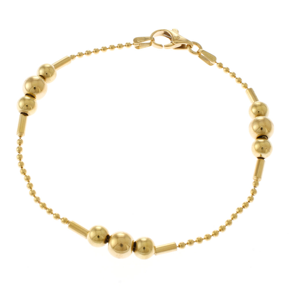 ウノアエレ ブレスレット 18金 K18イエローゴールド レディース