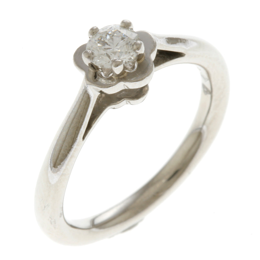 シャネル CHANEL カメリア リング・指輪 9号 Pt950プラチナ