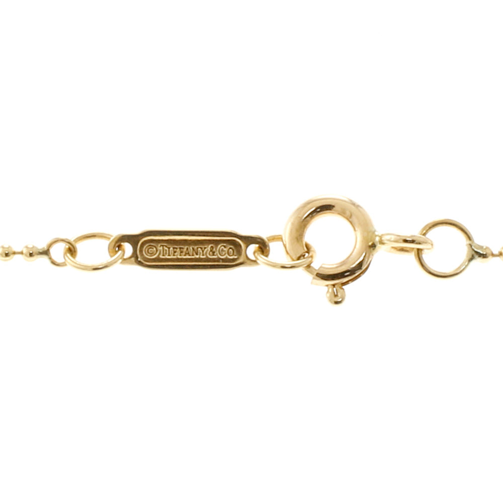 ティファニー TIFFANY&Co. オーバルキー ネックレス 18金 K18イエロー
