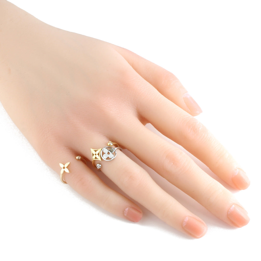 ルイヴィトン LOUIS VUITTON バーグモノグラム・イディール リング