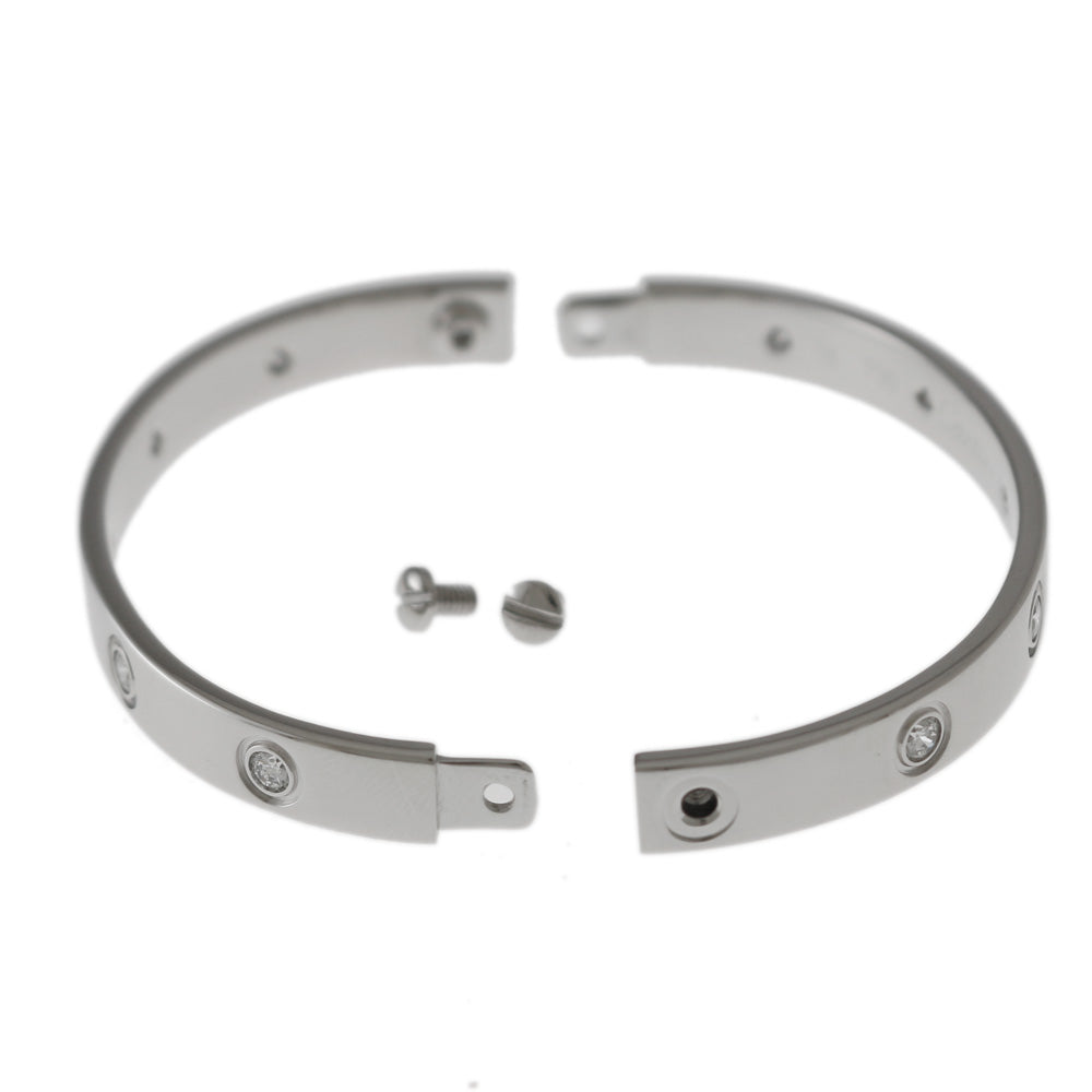 極美品 カルティエ 純正品 ラブブレス ドライバー シルバー色 現行仕様