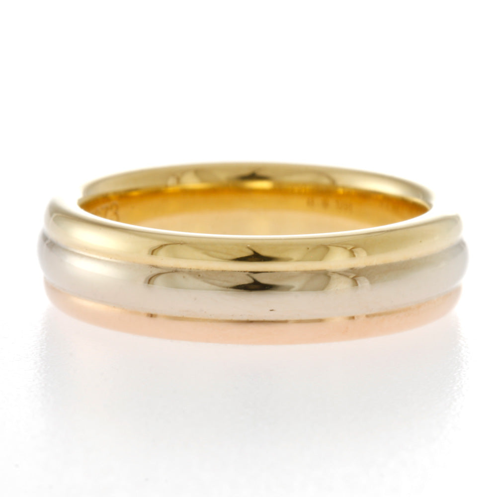 カルティエ トリニティウエディング リング 指輪 7.5号 18金 K18