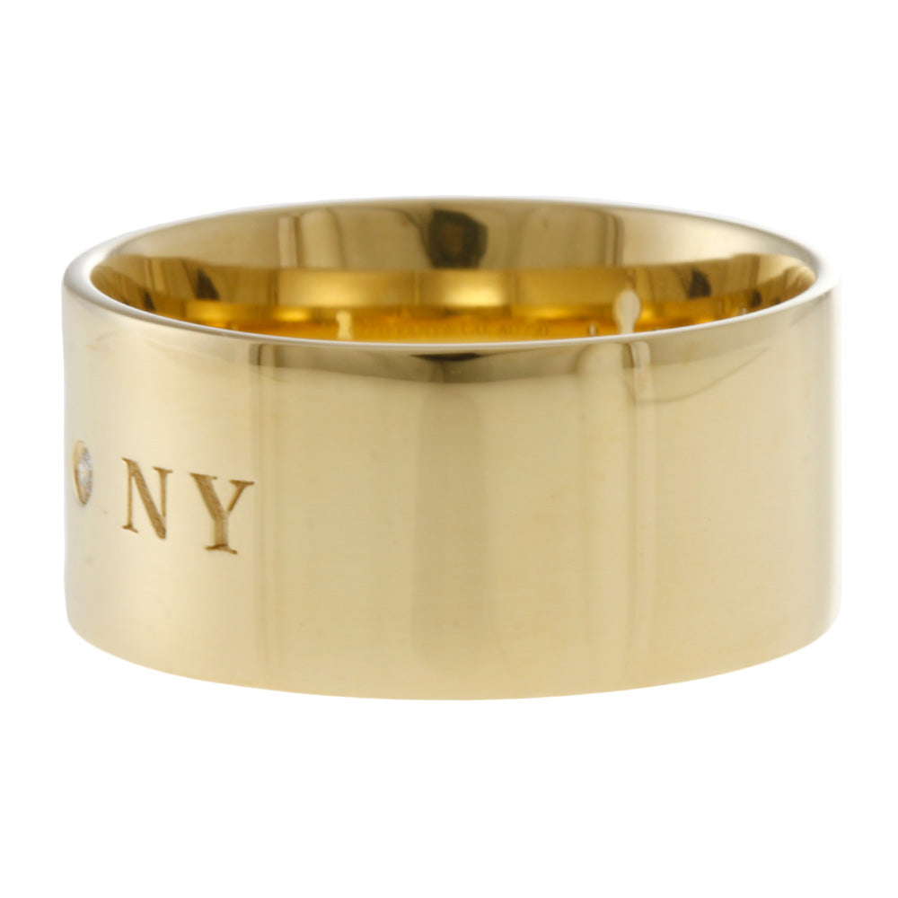 ティファニー TIFFANY&Co. ロック リング・指輪 14号 18金 K18イエロー 