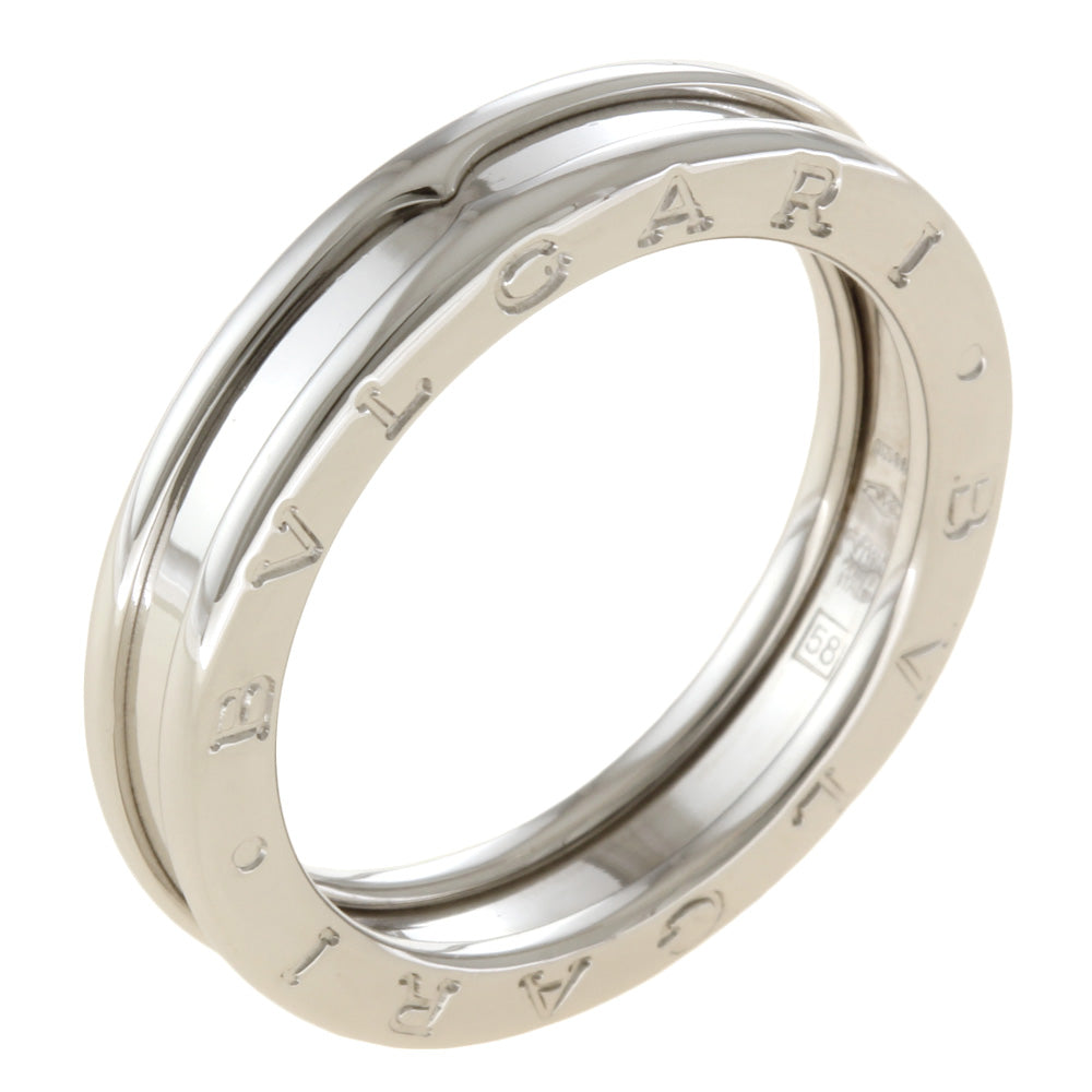 BVLGARI リング ビーゼロワン 1バンド K18 WG 7号 ビー・ゼロワン ブルガリ リング ビーゼロワン BVLGARI 指輪 B