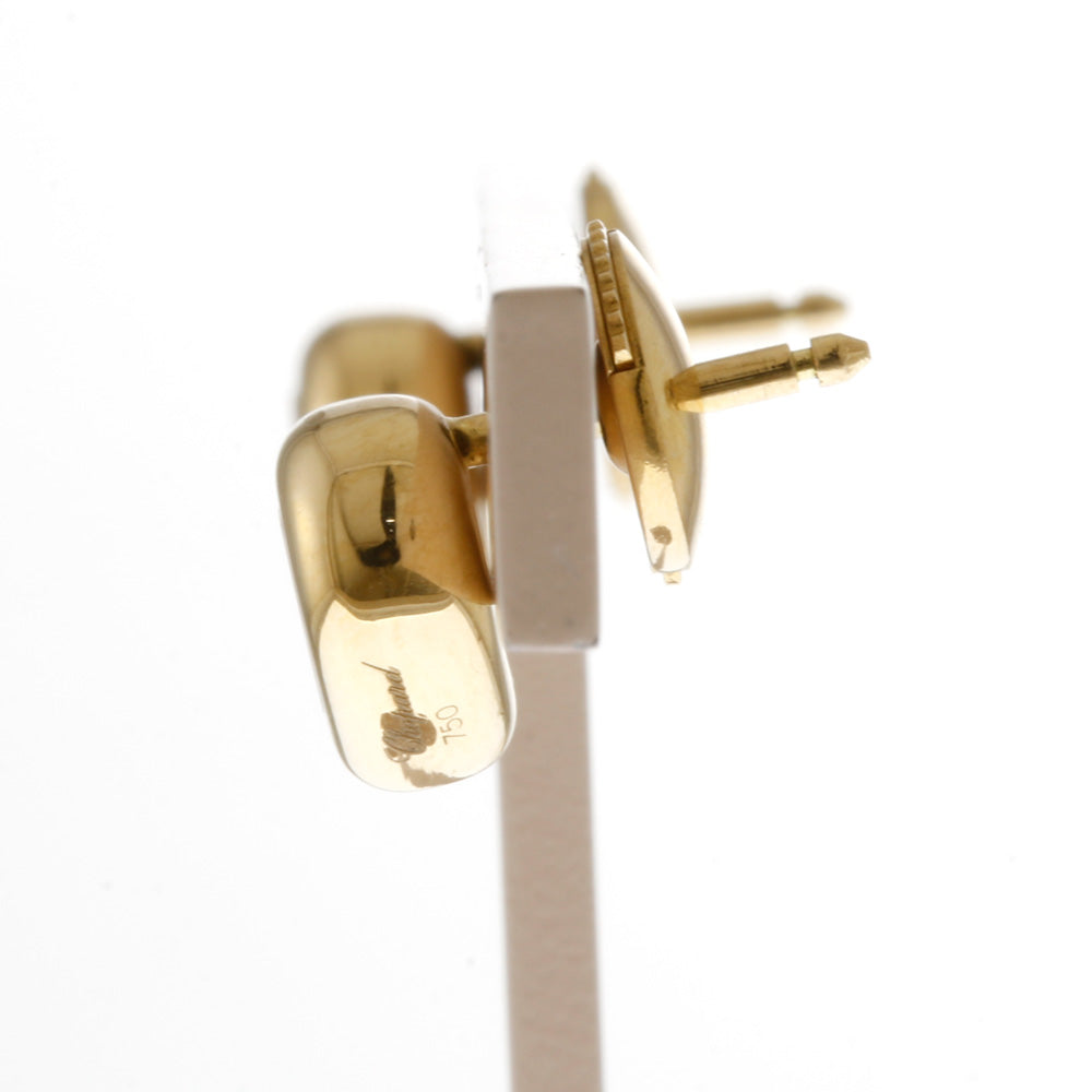 ショパール ハッピーダイヤモンド ピアス 18金 K18イエローゴールド