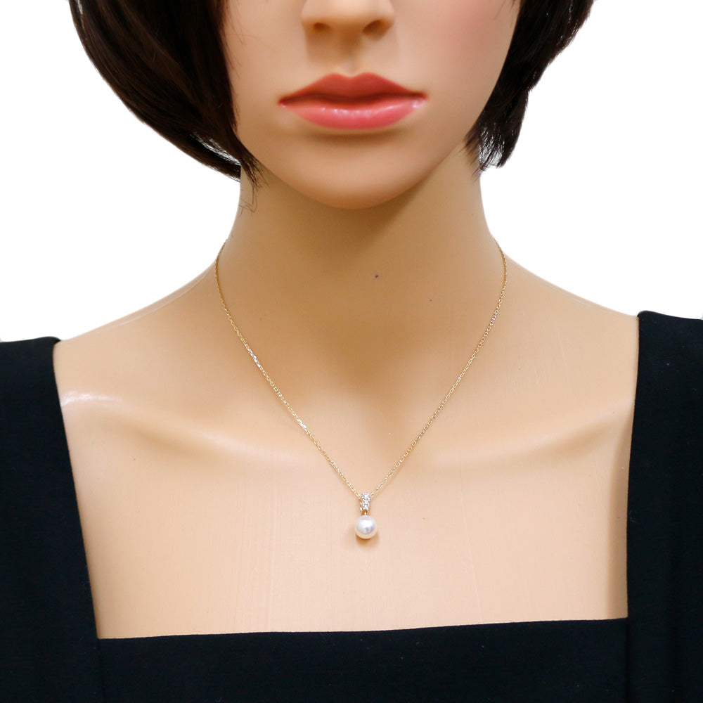 ミキモトMIKIMOTOピクウェネックレスK18