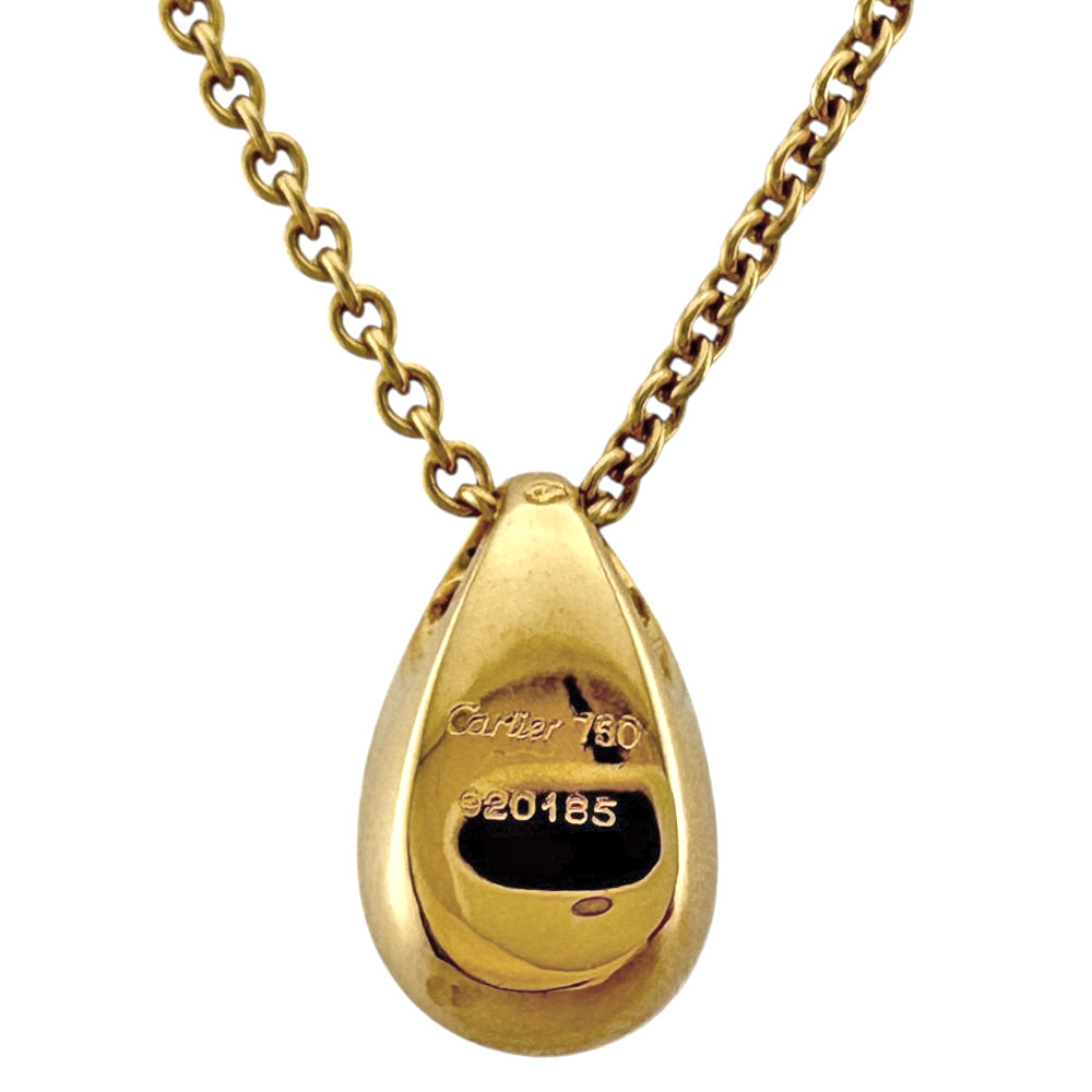 CARTIER カルティエ ミストクリスタル ネックレス 18金 K18イエロー