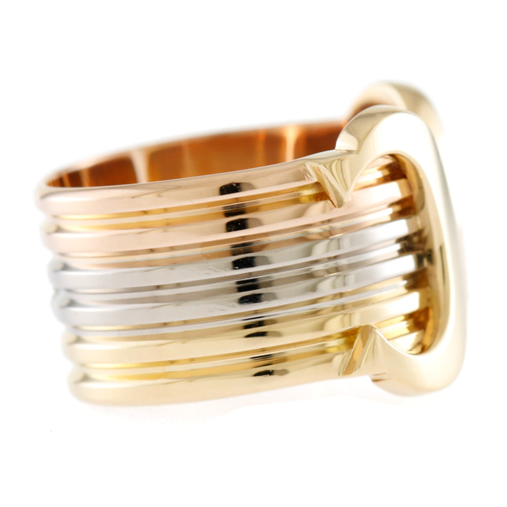 CARTIER カルティエ 2C リング 指輪 10号 18金 K18イエローゴールド