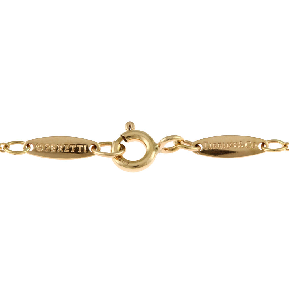 TIFFANY&Co. ティファニー オープンハート ネックレス 18金 K18ピンク
