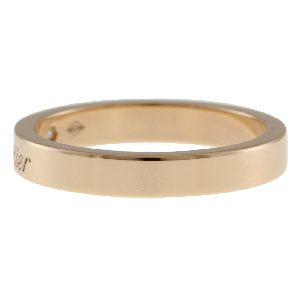 カルティエ　リング　ダイヤリング　エングレーブドリング CARTIER カルティエ エングレーブド ダイヤモンド リング 指輪 7号 18