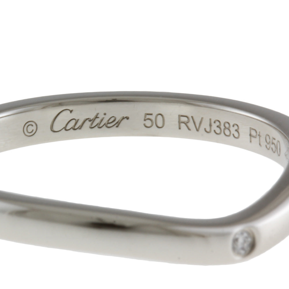 CARTIER カルティエ バレリーナ ウェディング リング 指輪 10号 Pt950プラチナ ダイヤモンド レディース 中古 【ショッピン –  【公式】リサイクルキング オンラインショップ