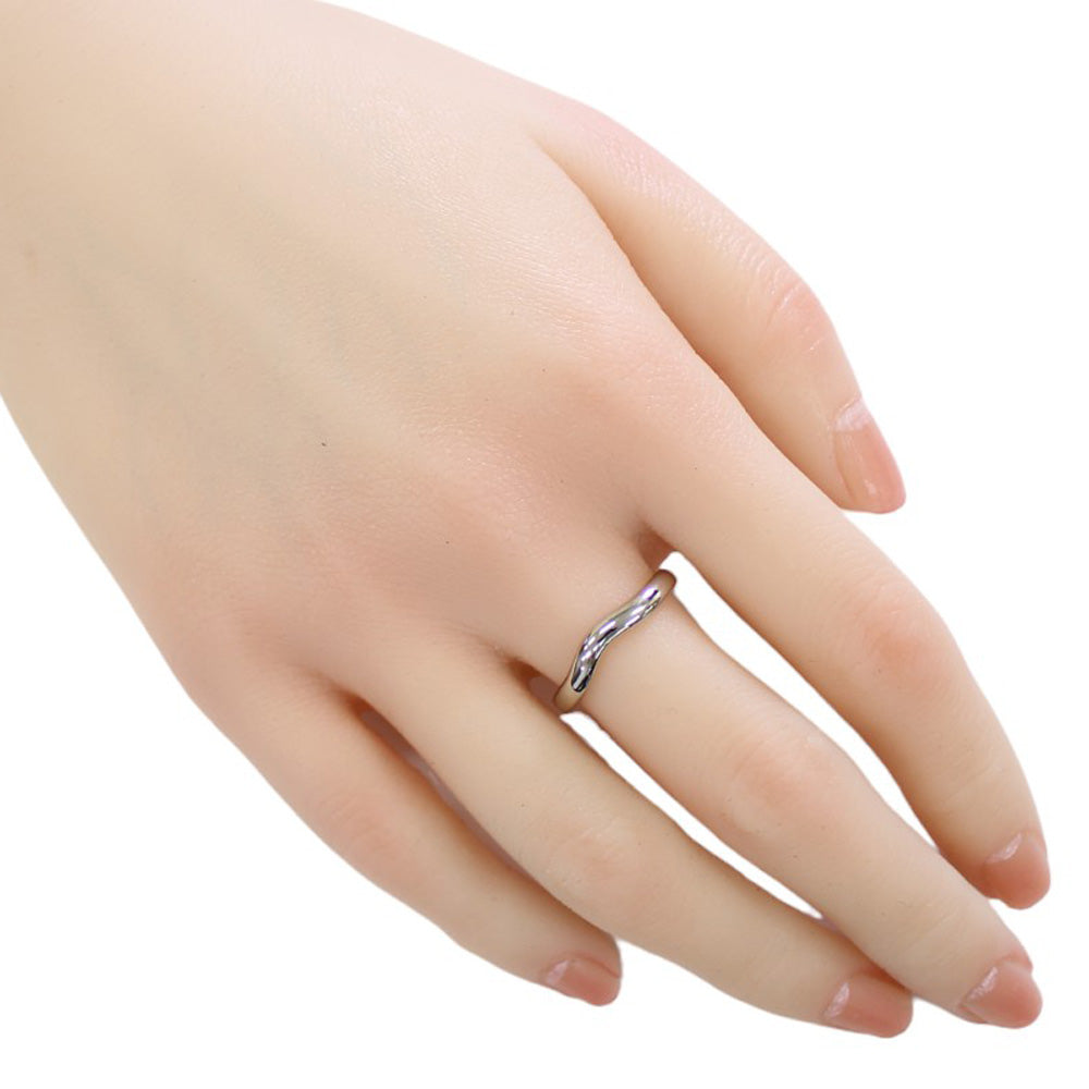 TIFFANY&Co. ティファニー カーブド リング 指輪 14.5号 Pt950プラチナ
