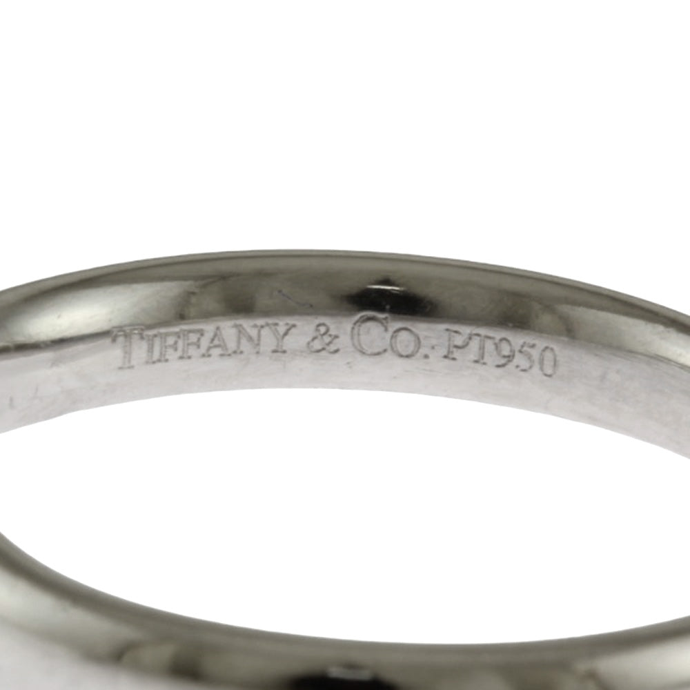 TIFFANY&Co. ティファニー カーブド リング 指輪 14.5号 Pt950プラチナ 