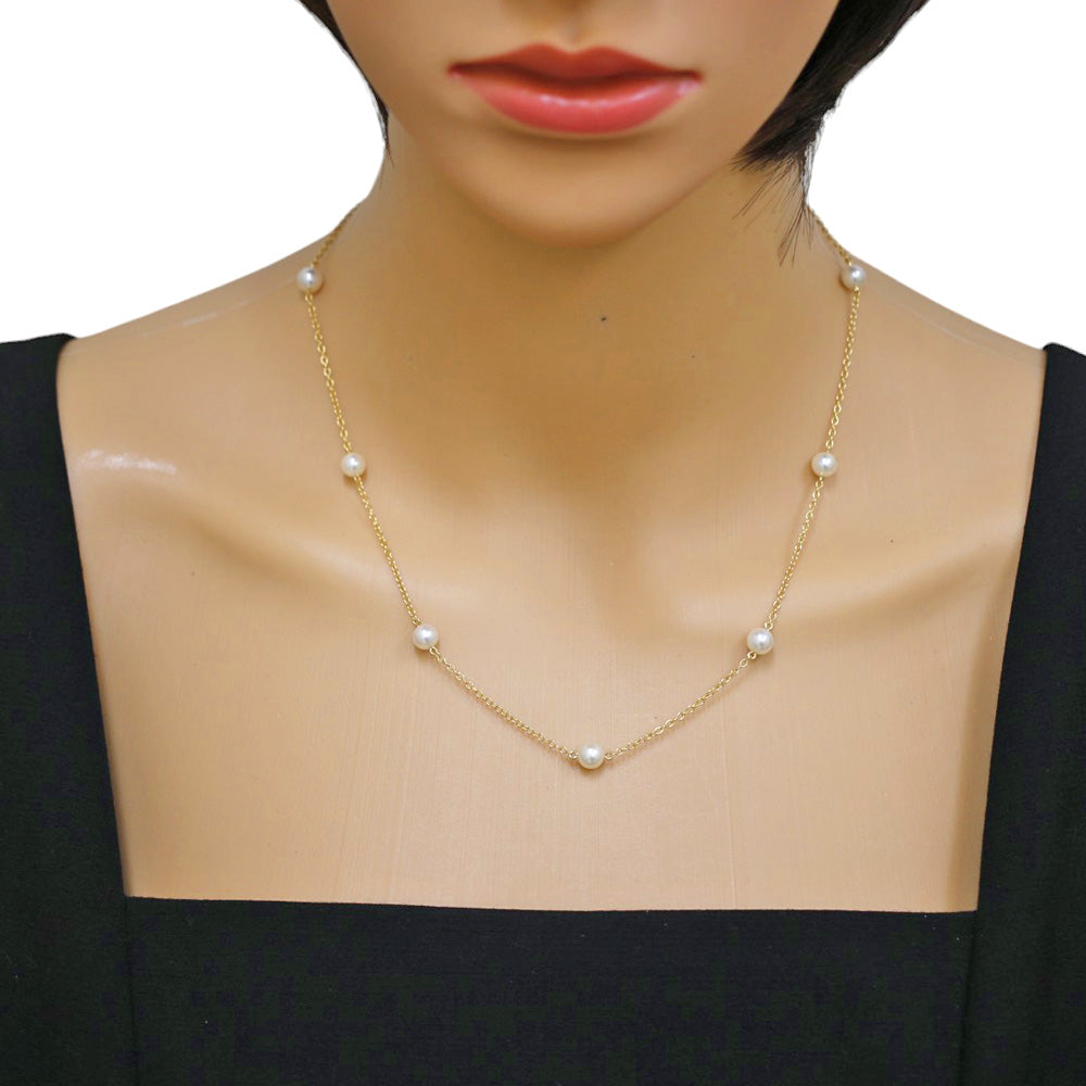 ティファニー k18 パールネックレス TIFFANY&Co. ティファニー パールアンカー ネックレス 18金 K18