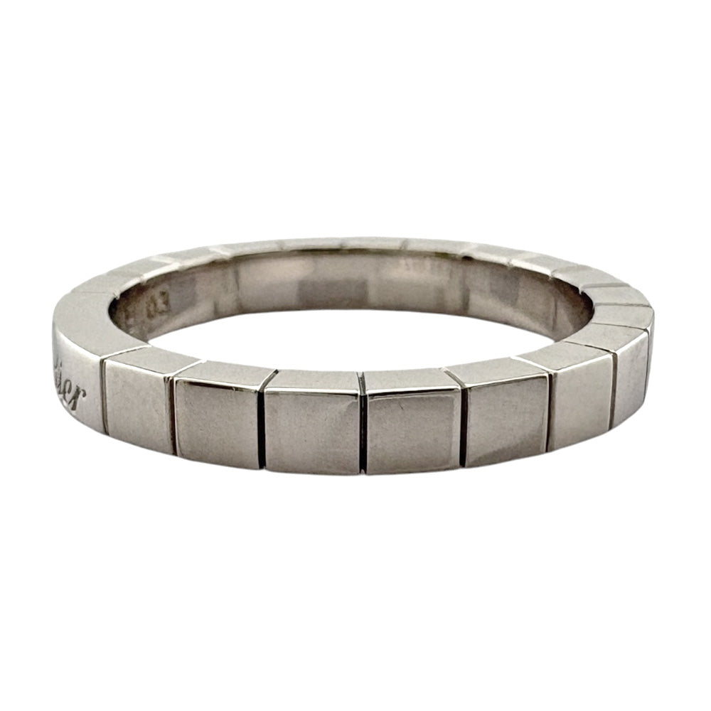CARTIER カルティエ ラニエール リング 指輪 17.5号 18金 K18ホワイト