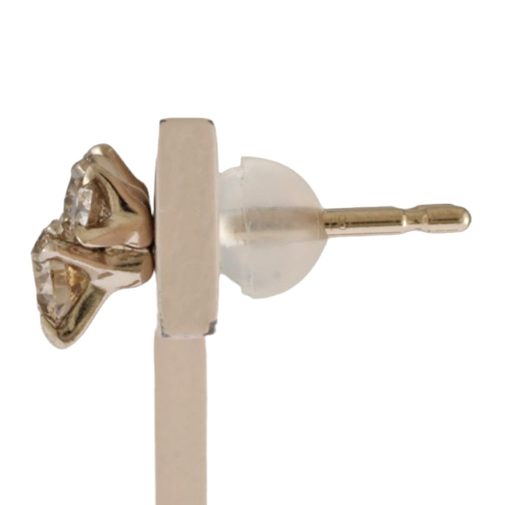 美品☆K18★KASHIKEY(カシケイ)天然ダイヤモンドピアス★ KASHIKEY カシケイ ネイキッド ピアス 18金 K18ゴールド ダイヤモンド