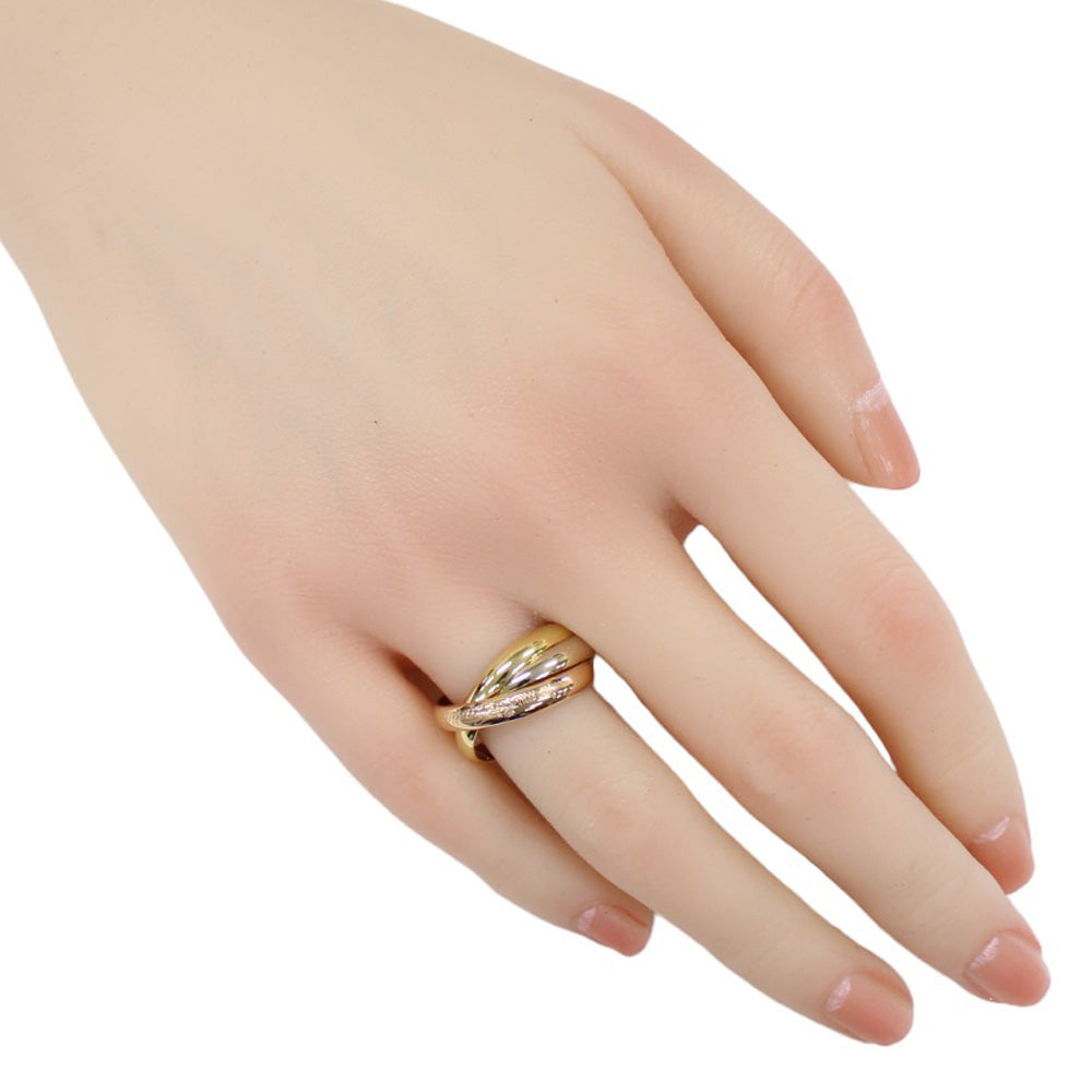 Cartier trinity ring yellow gold best sale