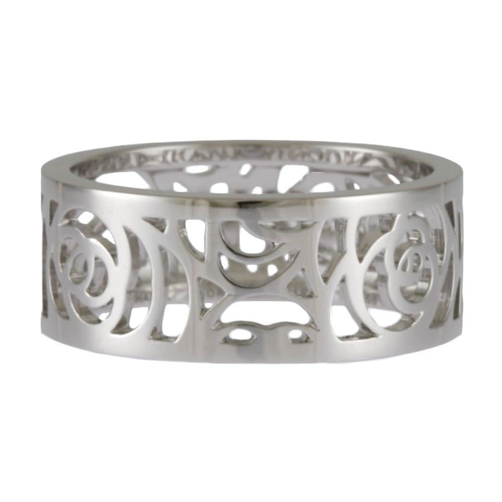 CHANEL シャネル カメリア ミディアム リング 指輪 16号 18金 K18