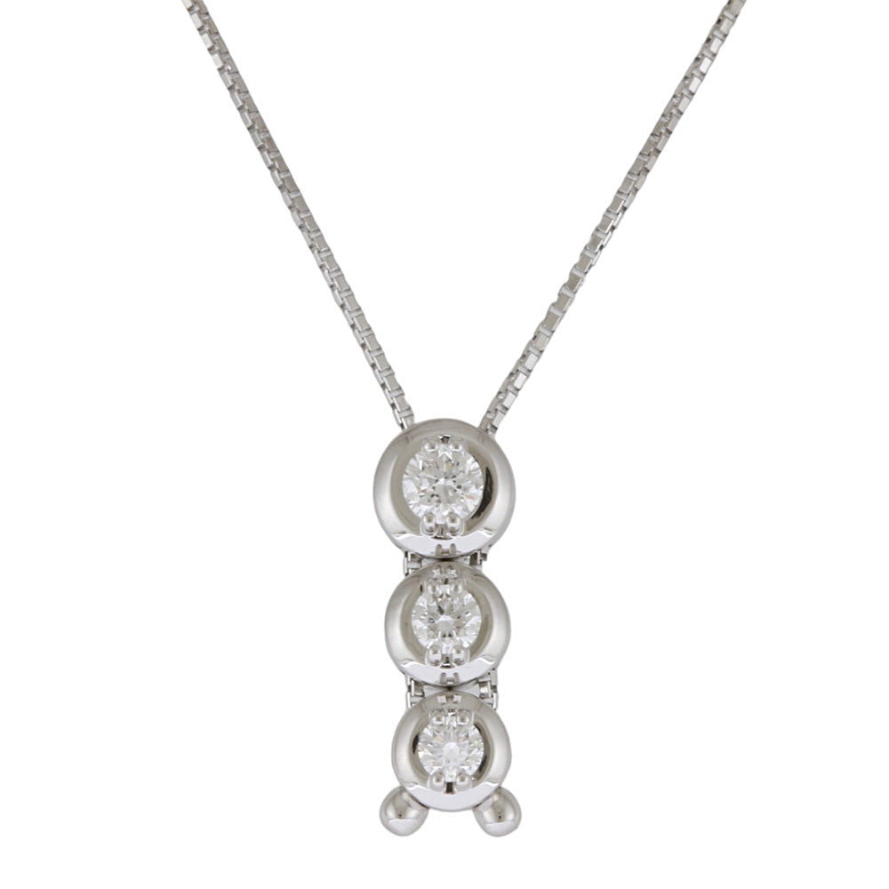 TASAKI タサキ ネックレス 18金 K18ホワイトゴールド