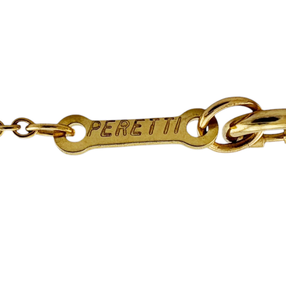TIFFANY&Co. ティファニー ダブルループ ネックレス 18金 K18イエロー