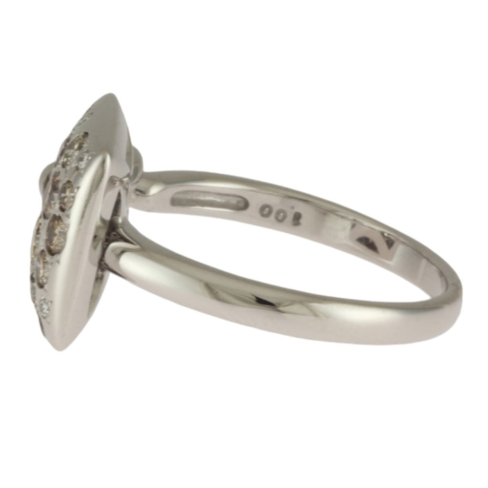 KASHIKEY カシケイ メランジェ リング 指輪 22号 18金 K18ホワイト