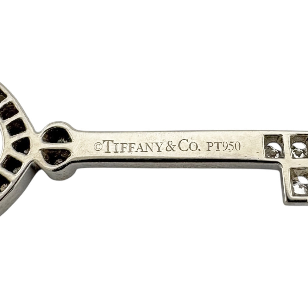 TIFFANY&Co. ティファニー ハートキー ネックレス Pt950プラチナ