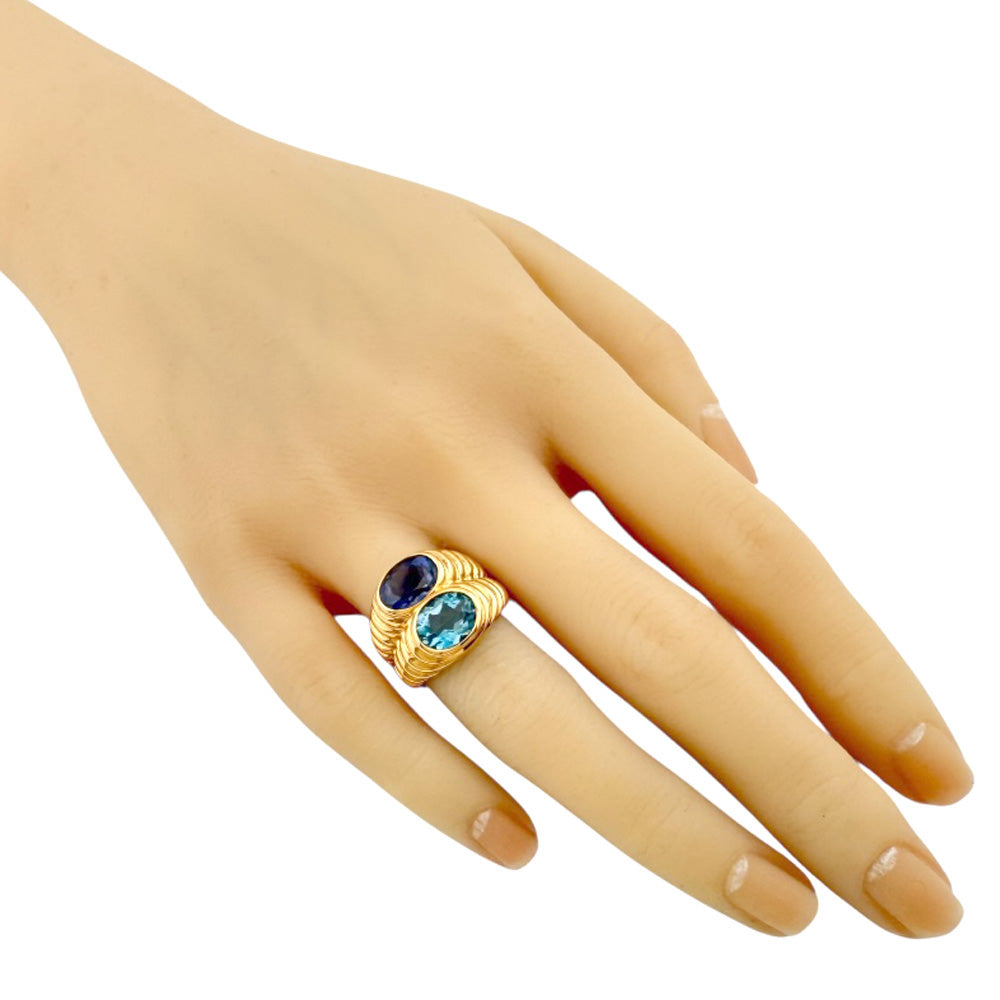 BVLGARI ブルガリ ドッピオバチェラート リング 指輪 11.5号 18金 K18