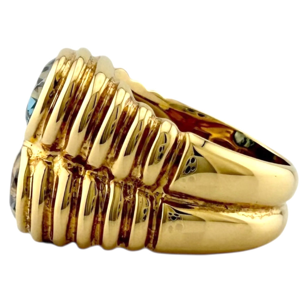 BVLGARI ブルガリ ドッピオバチェラート リング 指輪 11.5号 18金 K18