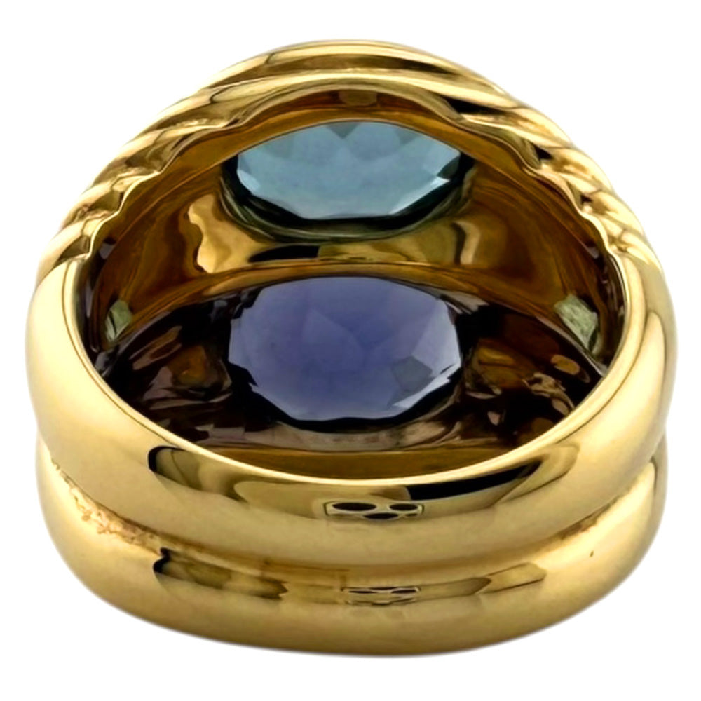 BVLGARI ブルガリ ドッピオバチェラート リング 指輪 11.5号 18金 K18