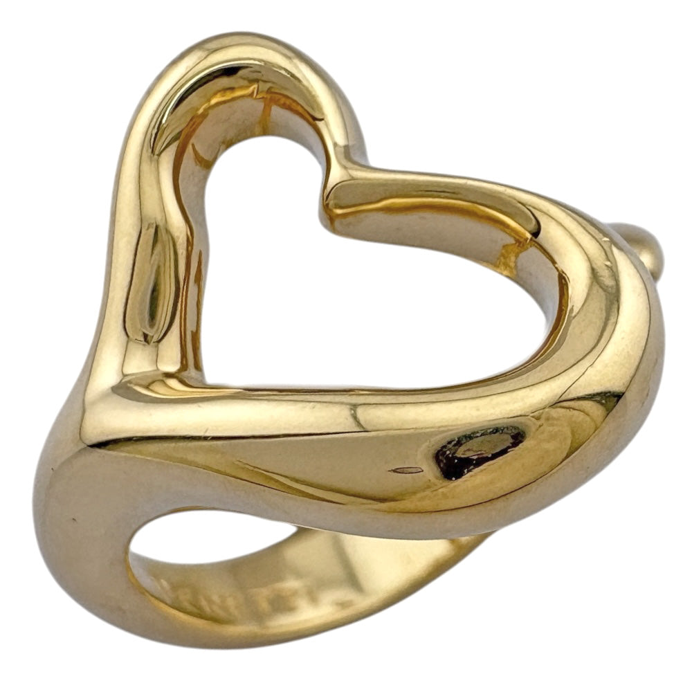 Tiffany & Co. ティファニー オープンハートリング k18 750