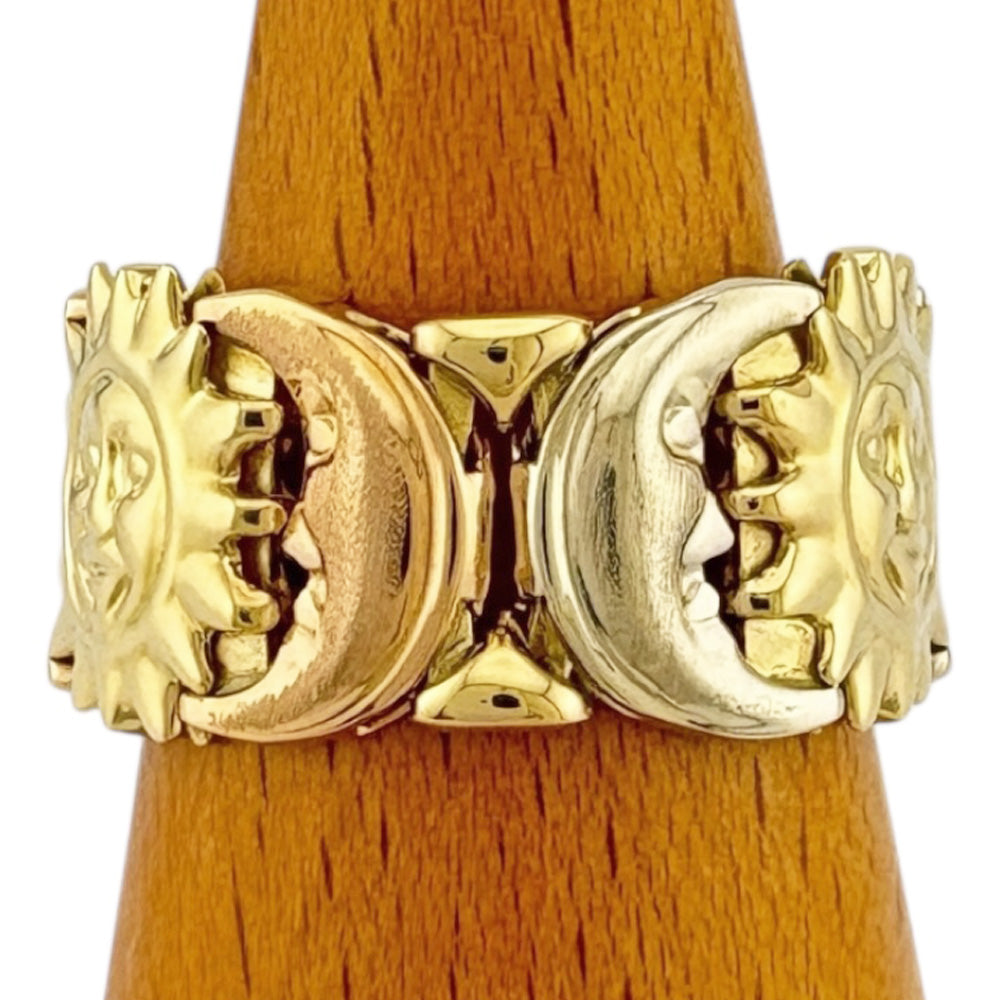 ポンテヴェッキオ　ゴールドリング Ponte Vecchio ポンテヴェキオ リング 指輪 10.5号 18金 K18イエロー