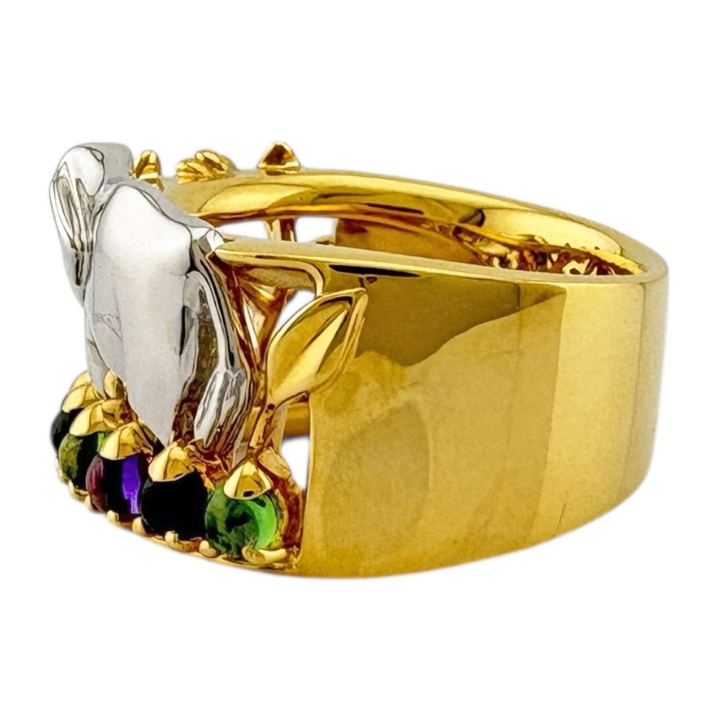 MIKIMOTO ミキモト リング 指輪 10.5号 18金 K18イエローゴールド