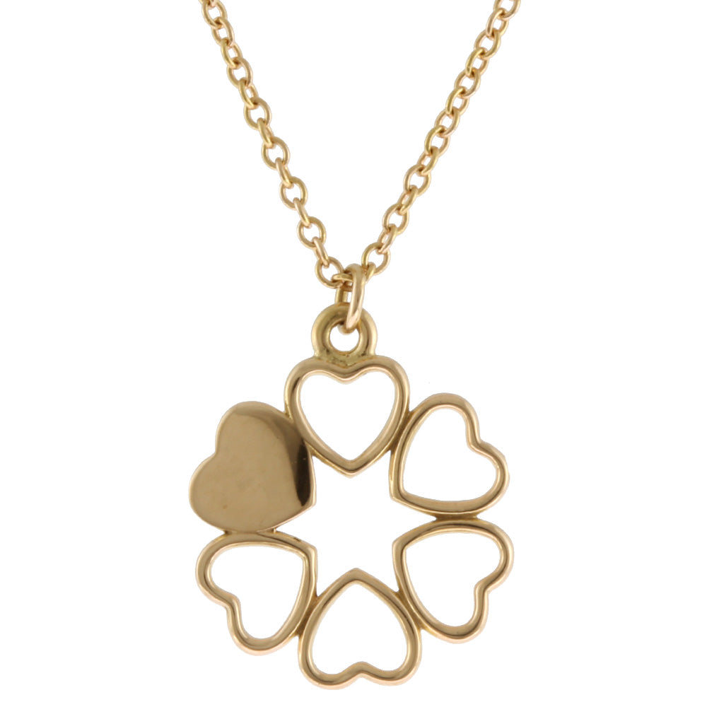 Tiffany & Co. ゴールド ハート ネックレス ピアスセット TIFFANY&Co. (新品仕上げ済)ティファニー TIFFANY ハート ダイヤ