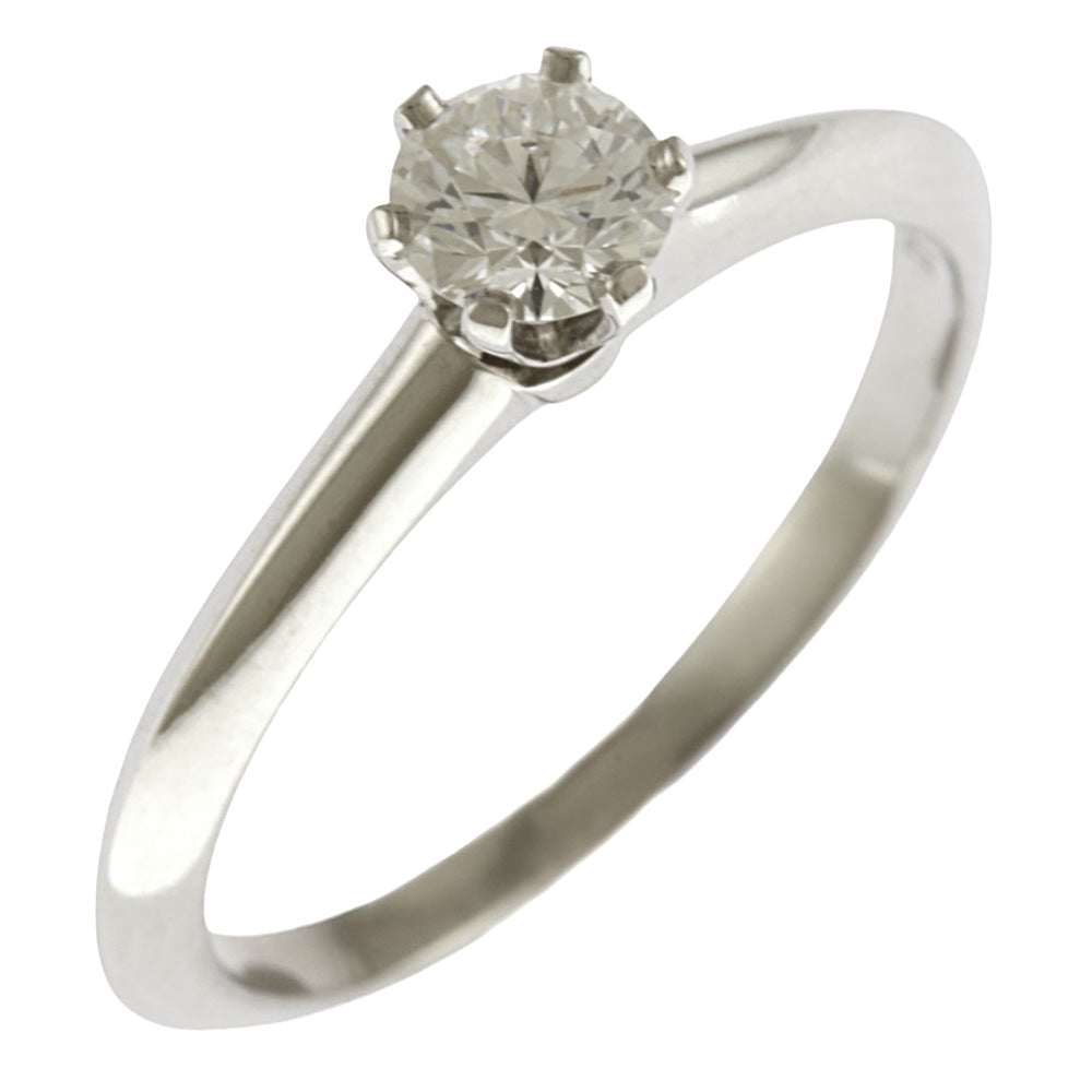 TIFFANY&Co. ティファニー ソリティア リング 指輪 10号 Pt950プラチナ  
