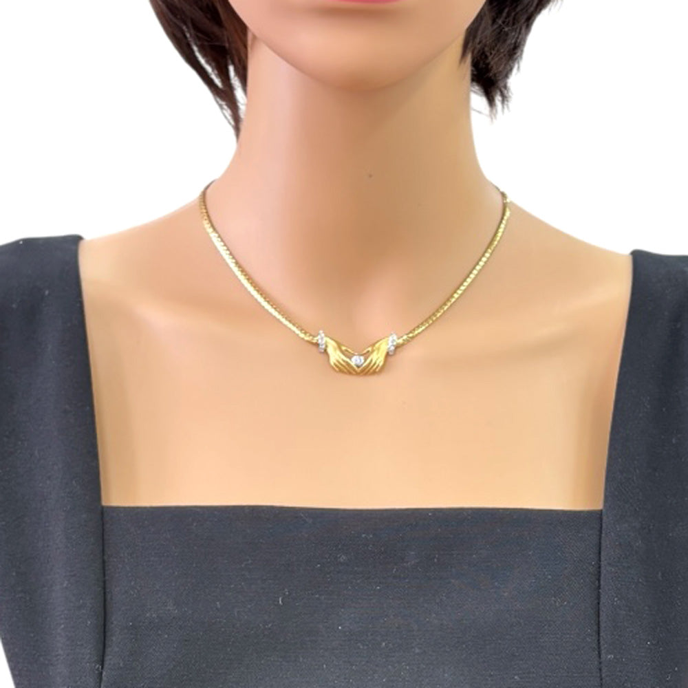 Carrera y Carrera カレライカレラ ネックレス 18金 K18イエロー
