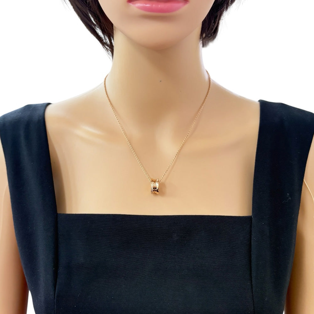 BVLGARI ゴールドリングモチーフ ネックレス BVLGARI ゴールドリングモチーフ ネックレス BVLGARI - ブルガリ