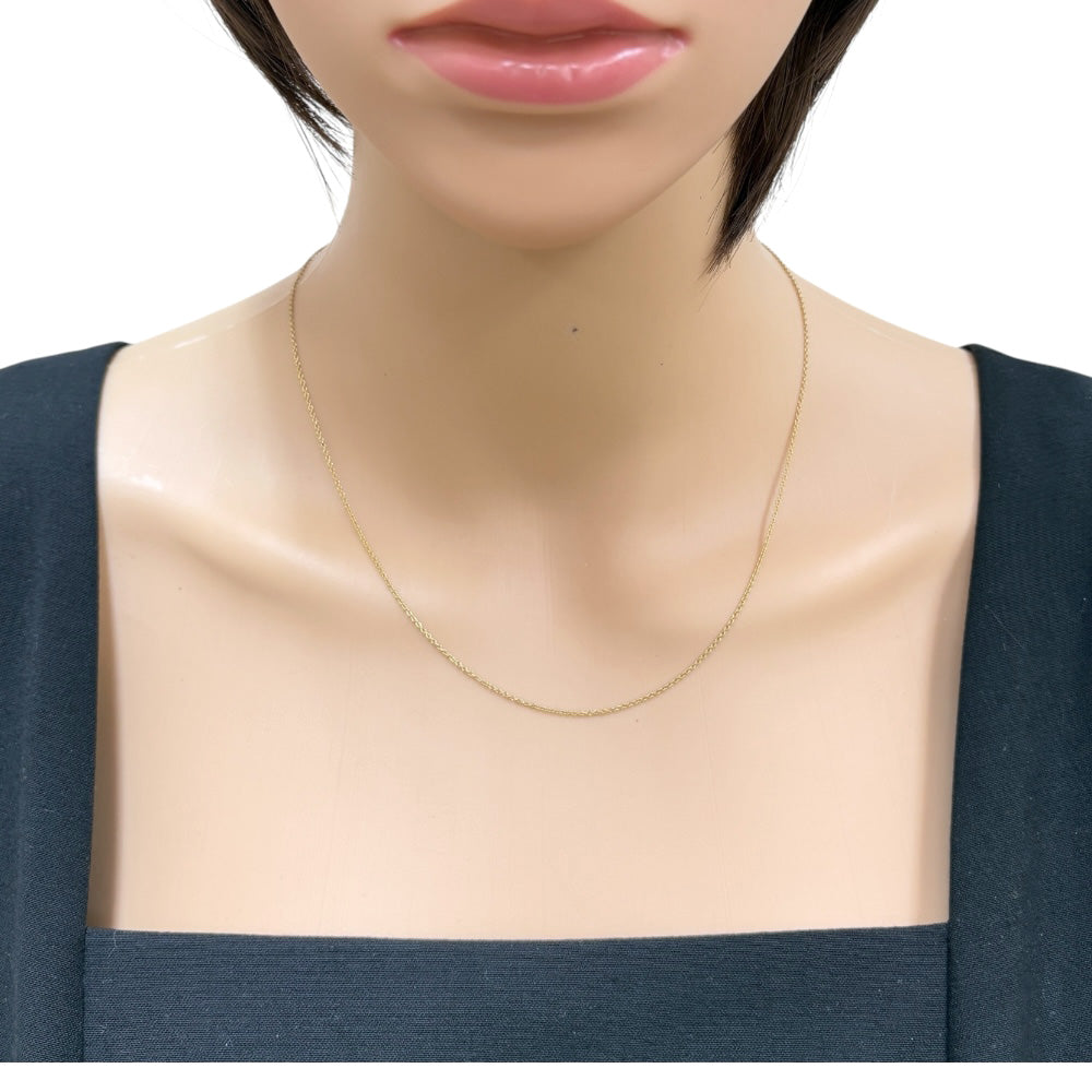 TIFFANY&Co. ティファニー ネックレス 18金 K18イエローゴールド ユニ