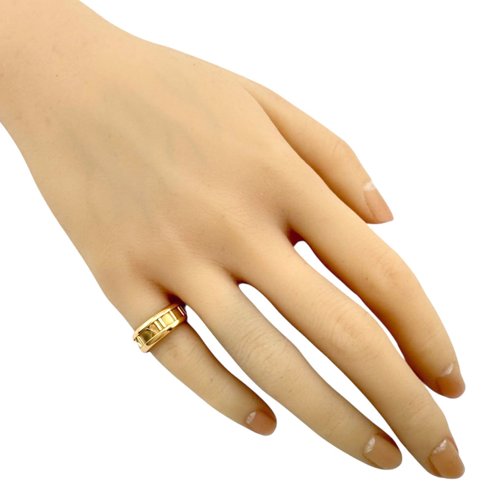 TIFFANY&Co. ティファニー アトラス リング 指輪 9号 18金 K18イエロー