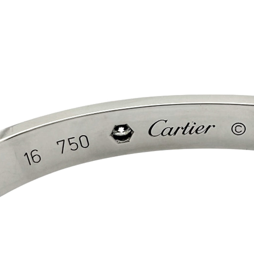 CARTIER Cartier Love Bracelet Bangle with Driver 18K K18 White