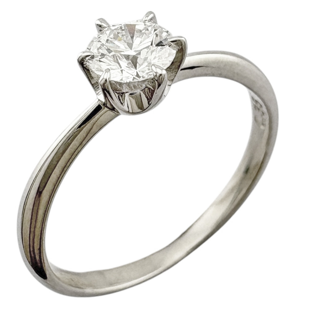 リング 指輪 10号 Pt900プラチナ ダイヤモンド レディース 中古