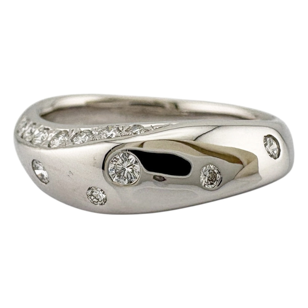 TASAKI タサキ リング 指輪 11号 18金 K18ホワイトゴールド