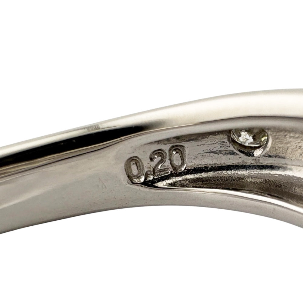 TASAKI タサキ リング 指輪 11号 18金 K18ホワイトゴールド