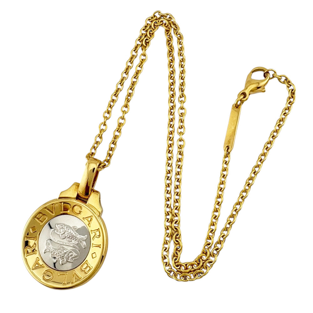 BVLGARI ブルガリ ホロスコープ ネックレス 18金 K18イエローゴールド